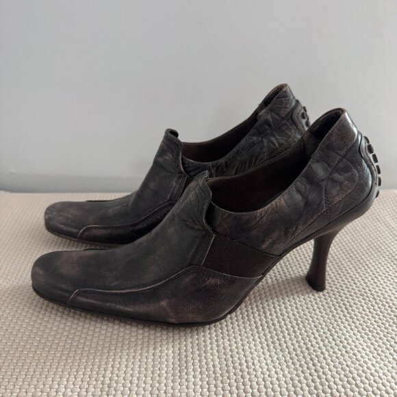 Materia Prima by Geofreddo Fatini Distressed Leather Shoe - Picture 16 of 16
